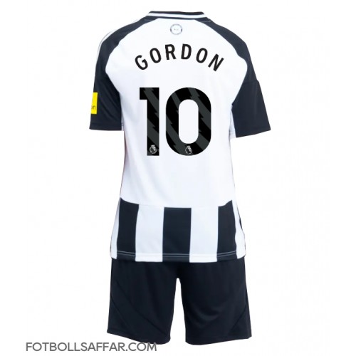 Newcastle United Anthony Gordon #10 Hemmadräkt Barn 2024-25 Kortärmad (+ Korta byxor)